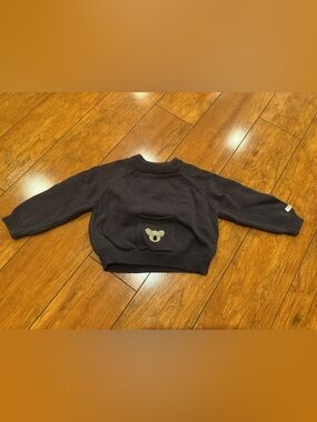 Donsje Qoeke Sweater in Cloudy Grey, 9-12M